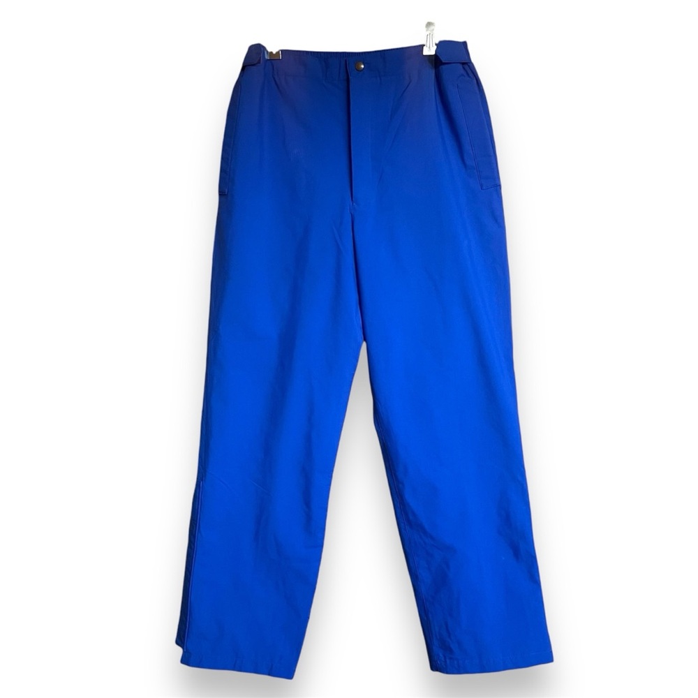 VTG Tourney Men's Gore-Tex Golf Rain Wind Pants Blue Size M READ!